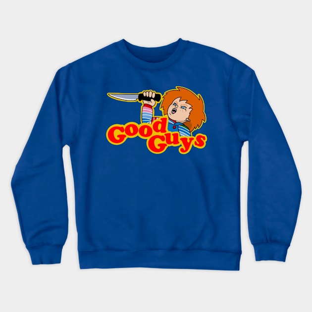 Good Guys Crewneck Sweatshirt by Jonmageddon